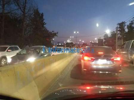 Volvieron los retenes en zona sur, largas filas para ingresar al centro