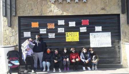 Nueva protesta de empleados de casinos: “Hace 2 meses que no nos pagan”