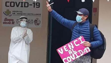 Güemes: dieron de alta al primer paciente recuperado de COVID
