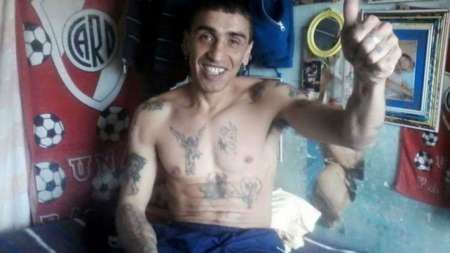 Gabriel "Chiterete" acusado de matar a su novia, Andrea, dentro del penal durante una visita íntima. Fuente: Informate Salta