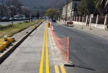 Modifican la traza de la bicisenda: era muy ancha