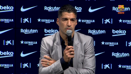 Entre lágrimas, Luis Suárez se despidió del Barça: “Me quedo con que mis hijos me vieron levantar trofeos y jugar con el mejor de la historia”