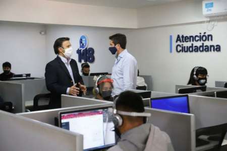 Se logró descomprimir las llamadas de los números de emergencias