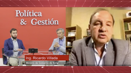 Villada en exclusiva para el programa Politica y Gestion
