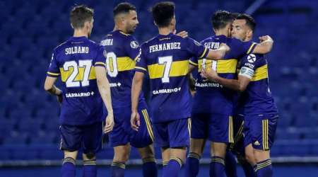 Boca le ganó 3 a 0 a Caracas y superó a River como el mejor argentino clasificado