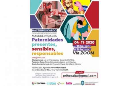 "Hacernos Cargo": en un nuevo encuentro se hablará de paternidades responsables