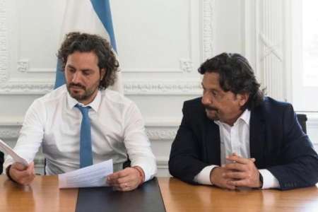 Cafiero firma con Sáenz un convenio para mejorar la conectividad en Salta