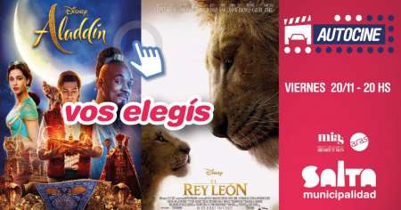 Ya se puede elegir el film de la próxima función de autocine