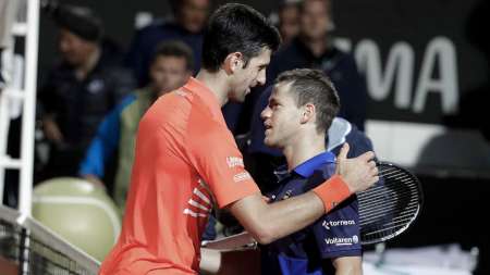 El "Peque" Schwartzman cayó frente a Djokovic en el Masters de Londres