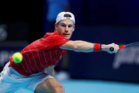 ATP Finals: Diego Schwartzman perdió con el alemán Zverev y quedó al borde de la eliminación