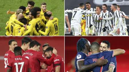 Borussia Dortmund, Juventus, Manchester United y PSG: hora, TV y agenda de partidos de la Champions League