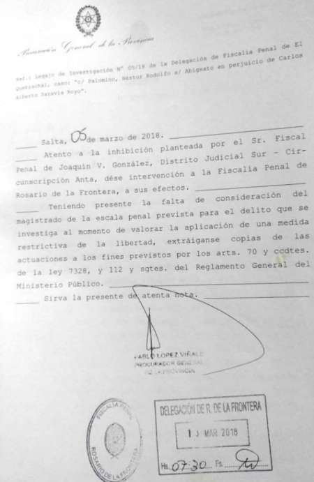 Detuvieron al hijo del diputado Pedro Sández, por robo de ganado