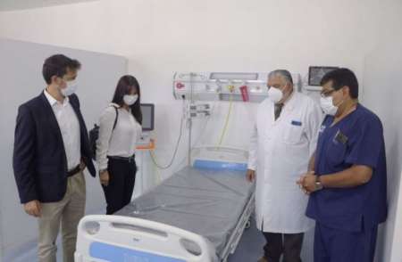 El hospital Papa Francisco reforzó el equipamiento de terapia intensiva