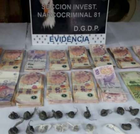 Se decomisaron más de 17 mil dosis de sustancia entre cocaína y marihuana