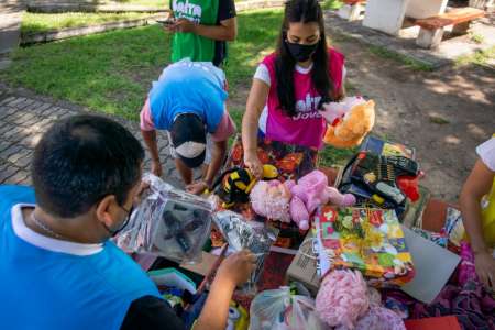 Por el Día de Reyes, se reciben juguetes en el balneario Carlos Xamena