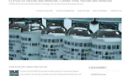 Crece la venta de falsas vacunas contra el coronavirus en la dark web, según expertos informáticos