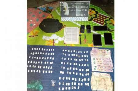 Decomisaron más de 1.600 dosis de cocaína en un operativo en Mosconi