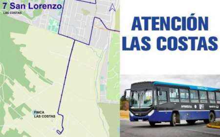 SAETA retoma mañana el servicio a Las Costas