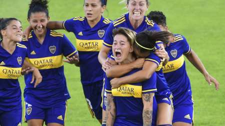 Con una goleada, Boca se consagró como el primer campeón de la era profesional de fútbol femenin