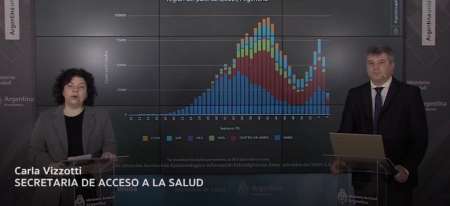 Vizzotti: "Si bien los casos se desaceleraron, seguimos con un número alto de contagios"