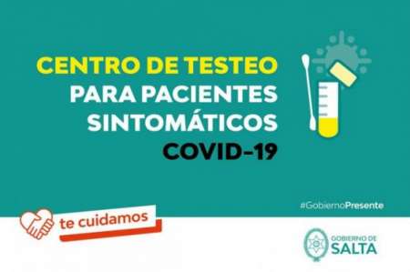 Desde mañana funcionarán dos centros de testeos fijos para COVID-19 en Capital