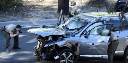 El tuit de Tiger Woods después del accidente