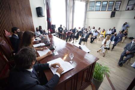 Trabajo conjunto, inclusión, transparencia y obras en los barrios, los ejes del discurso de Bettina Romero