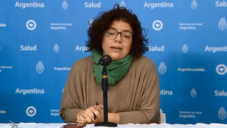 Vizzotti: "No es en fábricas ni aulas donde se dan los contagios, sino en las reuniones sociales"