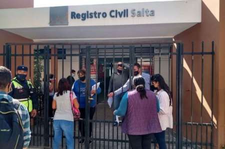 Las oficinas del Paseo Salta del Registro Civil funcionarán hasta el viernes en Brown 160