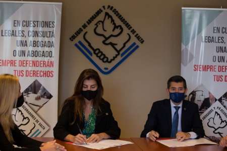 Bettina Romero firmó un convenio con el Colegio de Abogados para brindar asistencia jurídica en los CICs y espacios Nido
