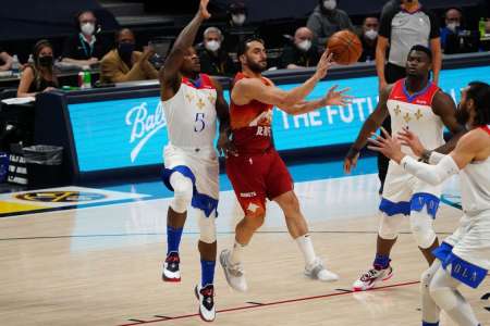 Facundo Campazzo jugó su mejor partido desde que llegó a la NBA en el triunfo de Denver ante los Pelicans