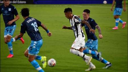 Racing cayó derrotado ante Central Córdoba en Santiago del Estero