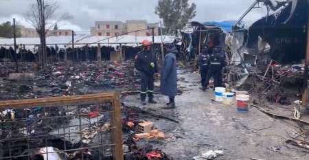 Feriantes de B° Bancario: “No tenemos ninguna duda de que el incendio fue intencional”