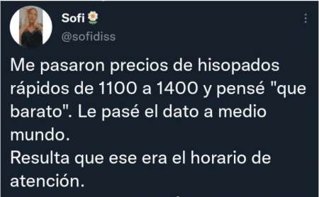 "¡Qué barato!": consultó precios de hisopados y le pasó el dato a medio mundo, pero cometió un insólito error y se hizo viral