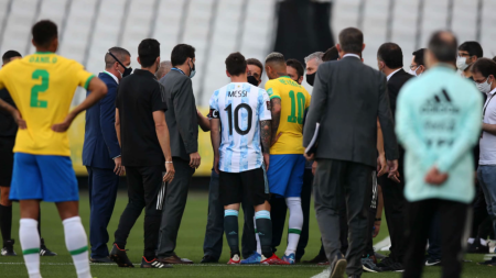 El partido suspendido entre Argentina y Brasil se volverá a jugar