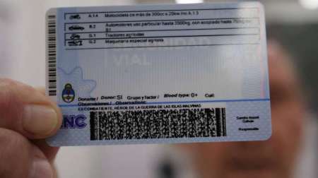 Emitieron el primer carnet de conducir especial para ex combatientes de Malvinas