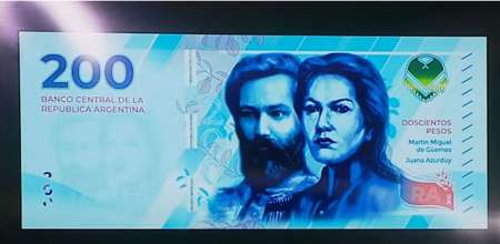 Histórico: Güemes estará en el billete de $200