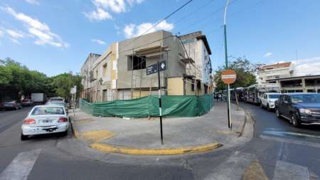 Labraron 10 multas a una empresa que realizaba una obra irregular en el Paseo Güemes