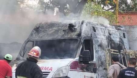 Confirman que el incendio de las ambulancias de Orán fue intencional