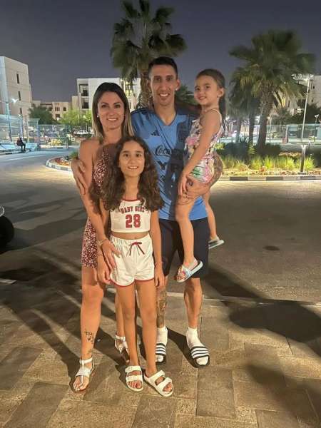 Tras la victoria ante México, la Selección Argentina tuvo la visita de familiares y amigos en el búnker de Qatar