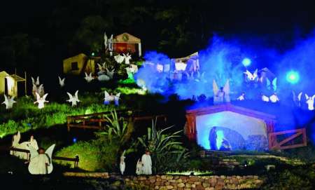 Se presentó la 57° edición de Ciudad de Navidad en Villa Las Rosas