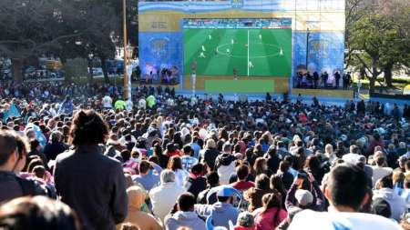 El partido de Argentina se transmitirá en la Usina Cultural, el Parque Sur y el Parque Bicentenario