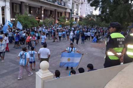 Más de 100 mil salteños participaron de los festejos por la Selección Argentina