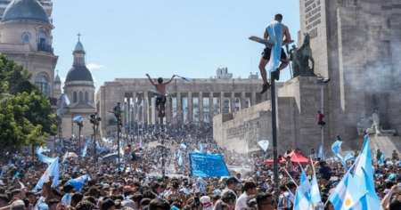 Hubo 189 personas atenidas por el SAME en los festejos de la Selección y 13 continúan internadas