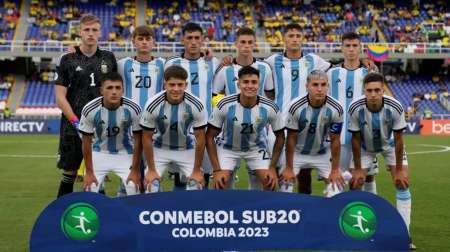 La Selección Argentina Sub 20 se juega ante Colombia la clasificación hoy a las 21.30
