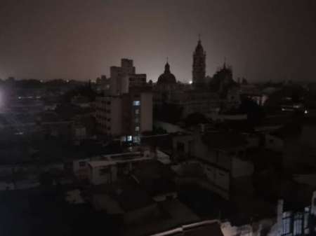 Fuertes tormentas y apagón en la capital salteña