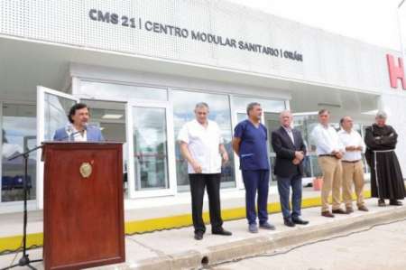 El nuevo Hospital Modular de Orán podrá atender a 150 mil vecinos