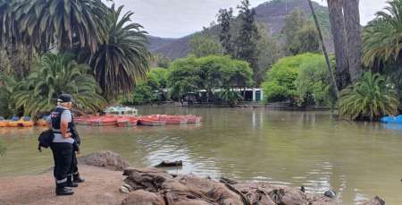 Tras denuncias de vecinos la Municipalidad inspeccionó el lago del parque San Martín
