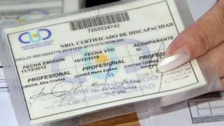 Los Certificados de Discapacidad ya no tendrán vencimiento