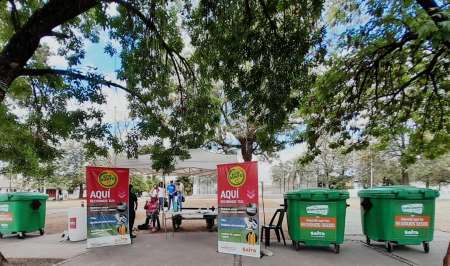 La Municipalidad de Salta llevó el EcoPunto a la plaza Alvarado